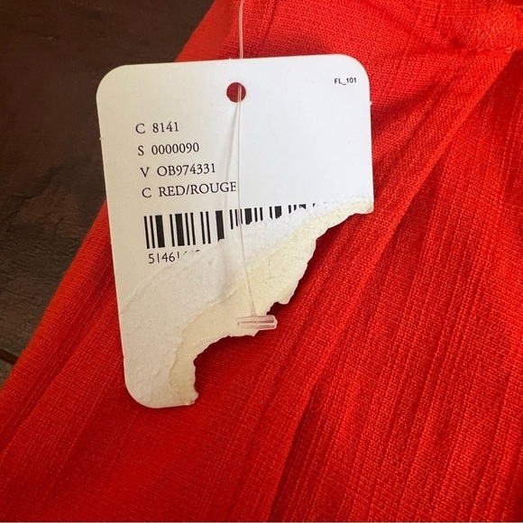 FREE PEOPLE Intimately V-Neck Wire Front Low Back Bodysuit Red NWT Size Large - Picture 7 of 12